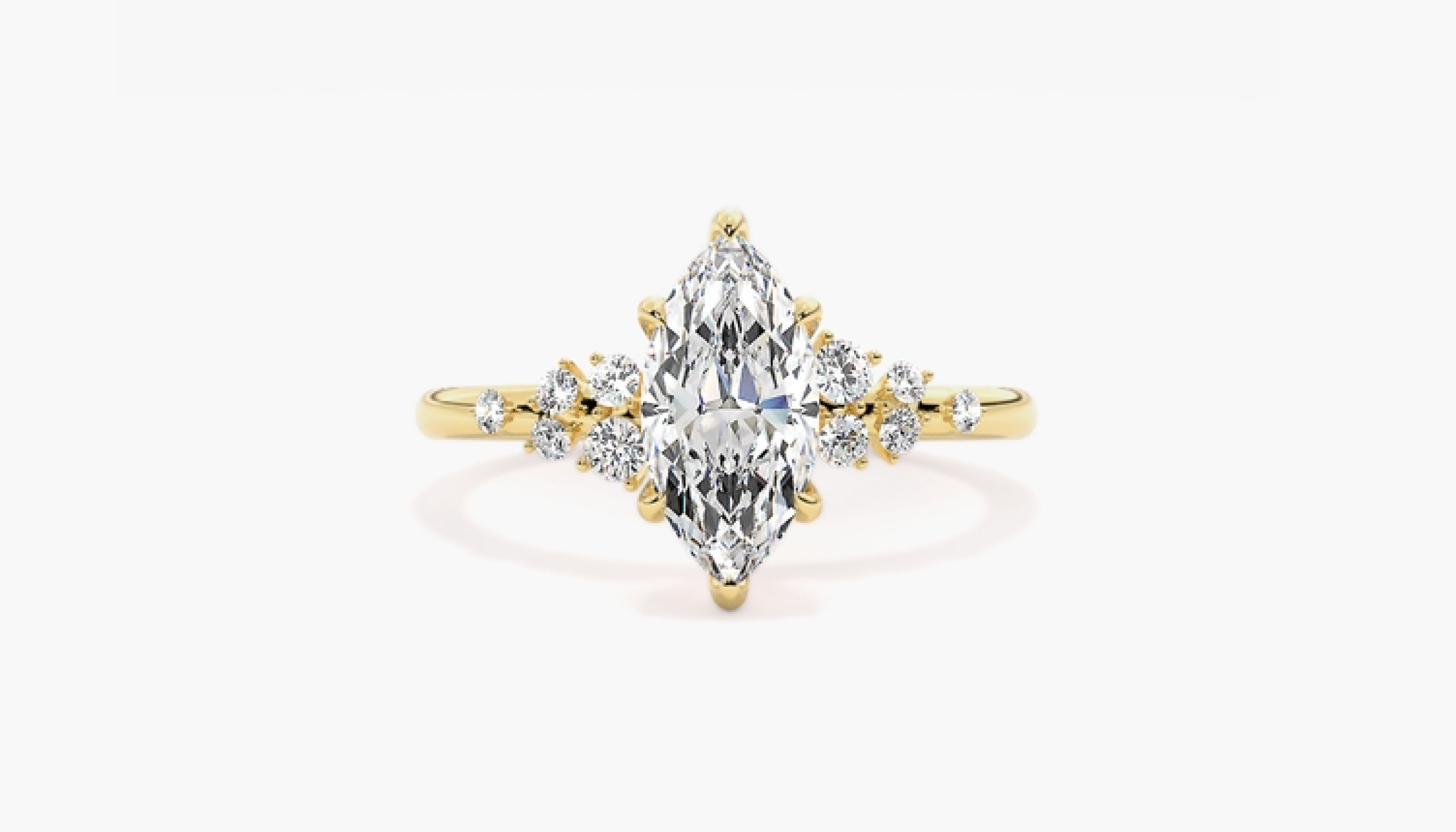 Novina marquise engagement ring